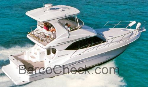 Silverton 38 Convertible ficha tecnica